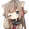 🥱 Эмодзи «Кисуня тян» для Telegram