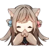 🙏 Эмодзи «Кисуня тян» для Telegram