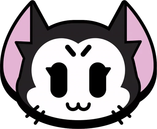🐈‍⬛ Стикер «Кит» для Telegram