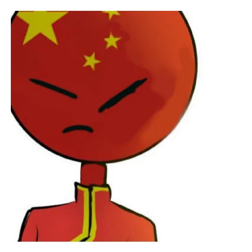 😡 Стикер «Китайская народная республика лол» для Telegram