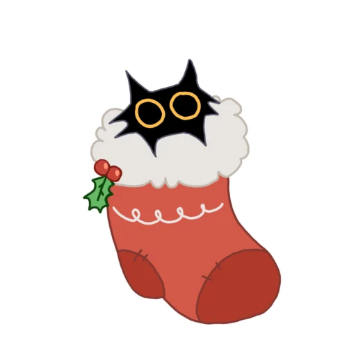 🧦 Стикер «кітики» для Telegram