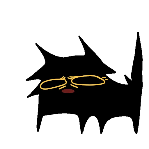 💀 Стикер «кітики» для Telegram