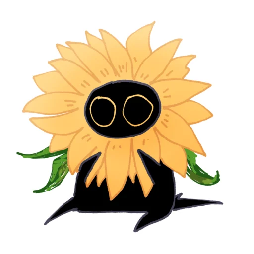 🌻 Стикер «кітики» для Telegram