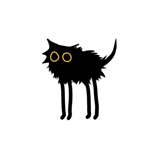 🦵 Стикер «кітики» для Telegram