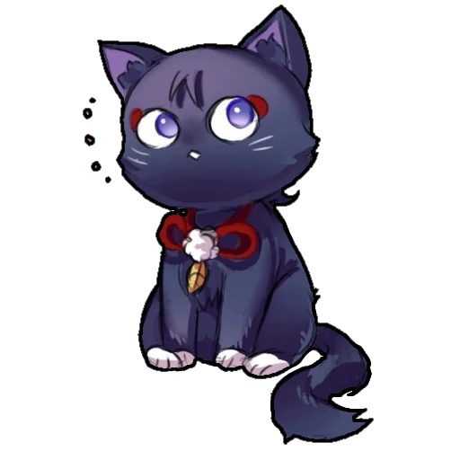 🙄 Стикер «Cat Scaramouche» для Telegram