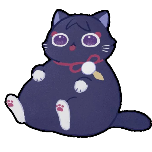 😛 Стикер «Cat Scaramouche» для Telegram