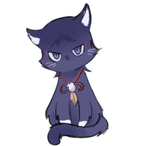 🤨 Стикер «Cat Scaramouche» для Telegram
