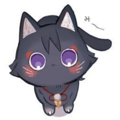 🥺 Стикер «Cat Scaramouche» для Telegram