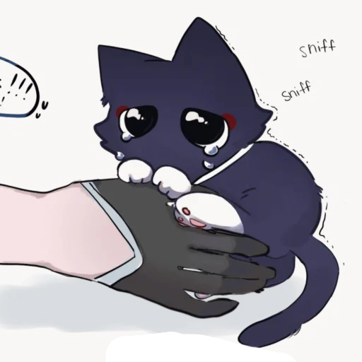 😭 Стикер «Cat Scaramouche» для Telegram