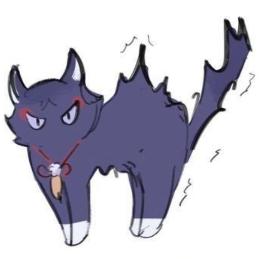 😡 Стикер «Cat Scaramouche» для Telegram