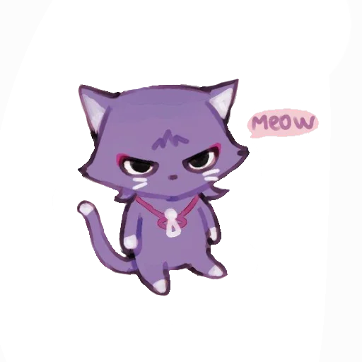 😑 Стикер «Cat Scaramouche» для Telegram