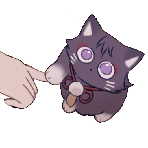 👉 Стикер «Cat Scaramouche» для Telegram