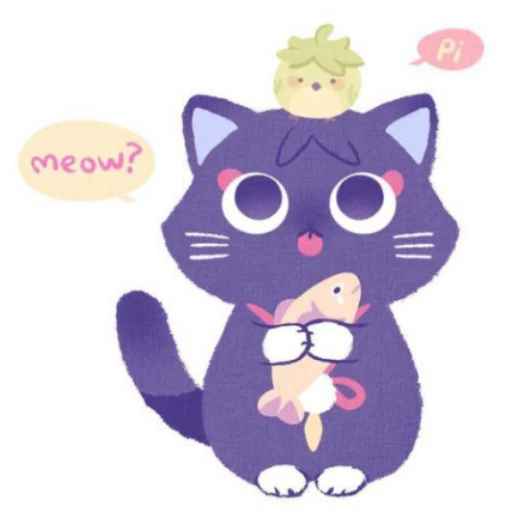 😛 Стикер «Cat Scaramouche» для Telegram