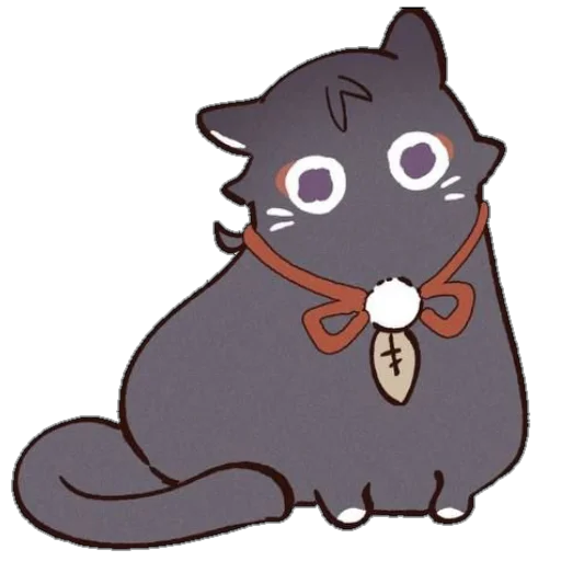 😐 Стикер «Cat Scaramouche» для Telegram