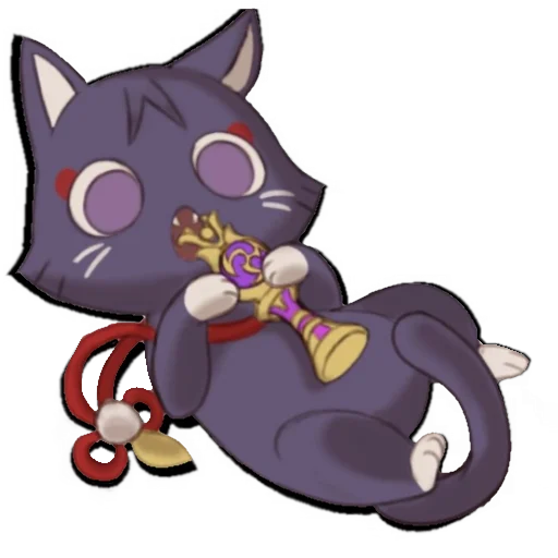 😮 Стикер «Cat Scaramouche» для Telegram