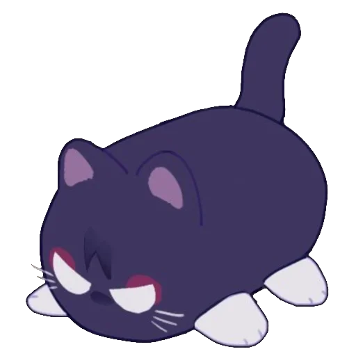 🟣 Стикер «Cat Scaramouche» для Telegram