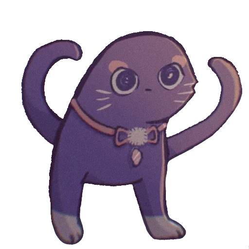 👻 Стикер «Cat Scaramouche» для Telegram