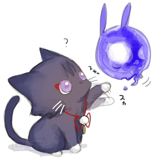 😮 Стикер «Cat Scaramouche» для Telegram