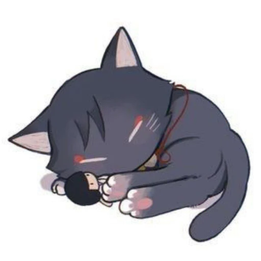 😴 Стикер «Cat Scaramouche» для Telegram