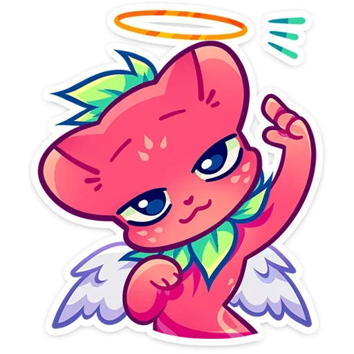 😇 Стикер «Кито» для Telegram