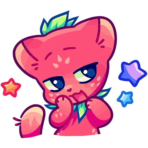 🍓 Эмодзи «Кито» для Telegram