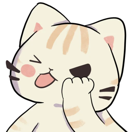 😛 Стикер «Кица» для Telegram