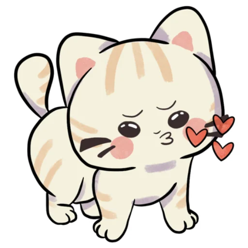😘 Стикер «Кица» для Telegram