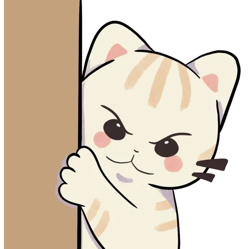 😈 Стикер «Кица» для Telegram