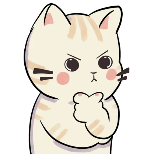 🤔 Стикер «Кица» для Telegram