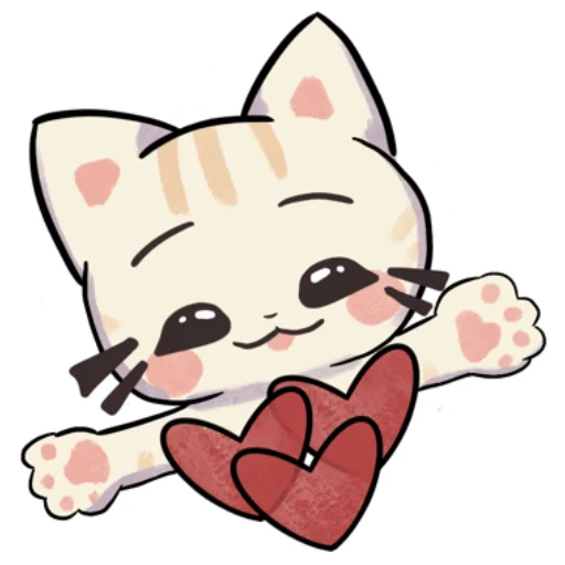 ❤️ Стикер «Кица» для Telegram