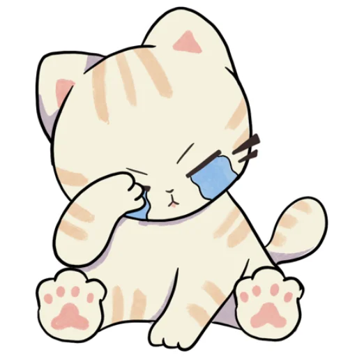 😭 Стикер «Кица» для Telegram