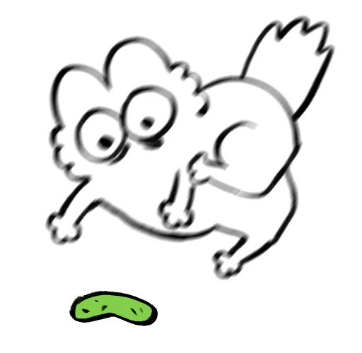 😖 Стикер «pipka» для Telegram