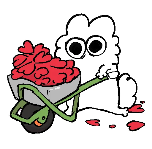 ❤️ Стикер «pipka» для Telegram