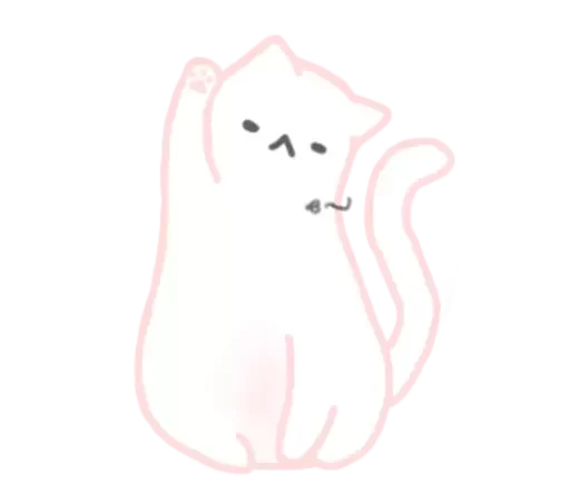 🐾 Стикер «киця» для Telegram