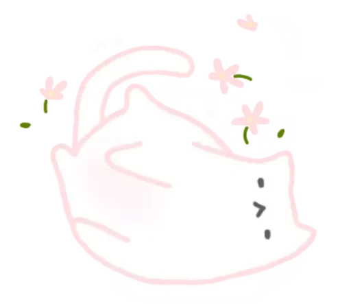 💞 Стикер «киця» для Telegram
