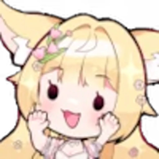 👏 Эмодзи «Kitsune Eve» для Telegram