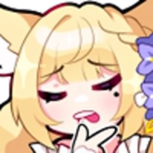 🤔 Эмодзи «Kitsune Eve» для Telegram