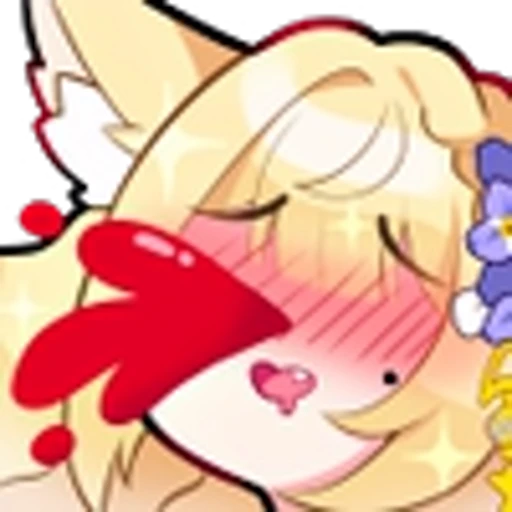 😍 Эмодзи «Kitsune Eve» для Telegram