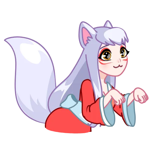⏳ Стикер «Kitsune» для Telegram