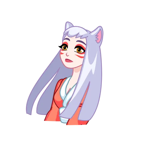 ✉️ Стикер «Kitsune» для Telegram