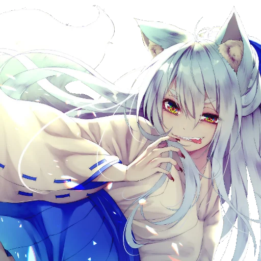 😈 Стикер «Кицунэ» для Telegram