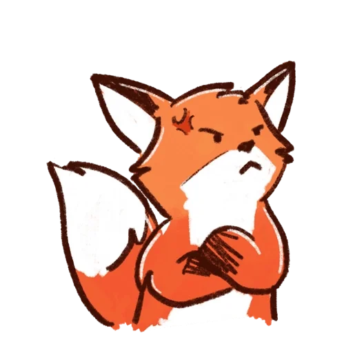 💢 Стикер «Kitsunette Inc.» для Telegram