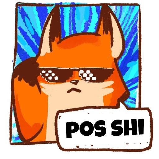 👍 Стикер «Kitsunette Inc.» для Telegram