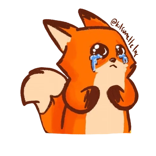 😢 Стикер «Kitsunette Inc.» для Telegram
