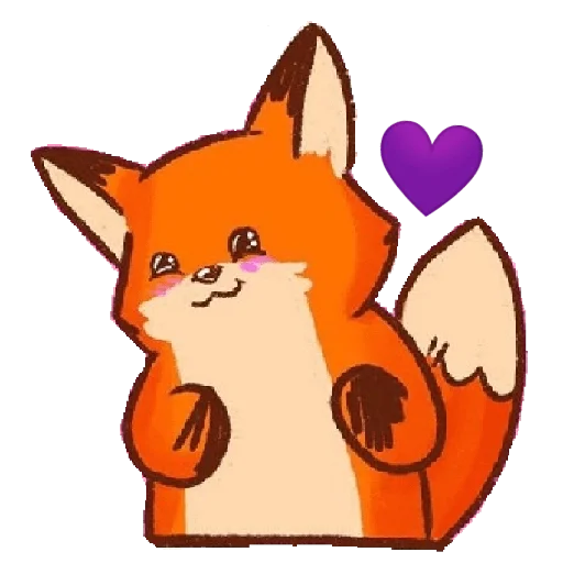 ♥️ Стикер «Kitsunette Inc.» для Telegram