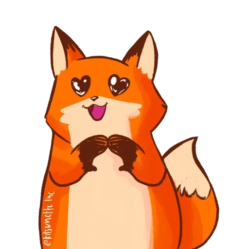 ♥️ Стикер «Kitsunette Inc.» для Telegram