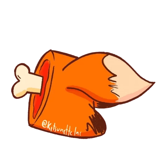 💀 Стикер «Kitsunette Inc.» для Telegram