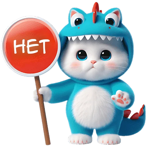 ❌ Стикер «Динозаврики» для Telegram