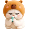 🚬 Эмодзи «Котик-капибара» для Telegram