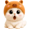 😲 Эмодзи «Котик-капибара» для Telegram